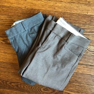Banana Republic Gray and Brown Women's Pants